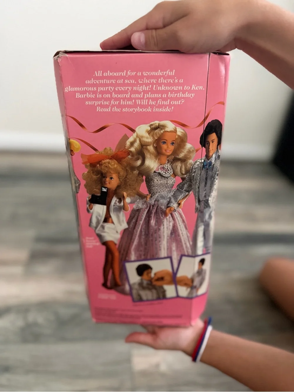 vintage 1986 Mattel Jewel Secrets Ken doll (#1719) new in box